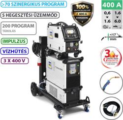 GYS COSMOS 400 G W1 Pack professzionális, többeljárásos hegesztő áramforrás (088054)