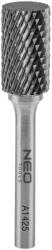 NEO TOOLS Keményfém marófej, turbómaró, A, hengeres, 14x25mm, szár méret 6x45mm (55-354) - szerszamparadicsom