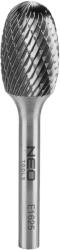 NEO TOOLS Keményfém marófej, turbómaró, E csepp, ovális, 16x25mm, szár méret 6x45mm (55-368) - szerszamparadicsom