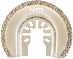 NEO TOOLS Multigép, rezgőgép lap, HCS, gyémántszemcsés, 85mm, félköríves vágó, kerámiához (58-063)