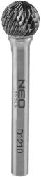 NEO TOOLS Keményfém marófej, turbómaró, D, gömb, 12x10mm, szár méret 6x45mm (55-362) - szerszamparadicsom