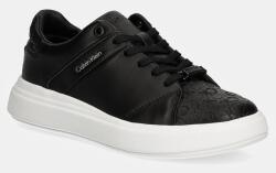 Calvin Klein cipő CUPSOLE LACE UP MONO MIX - fekete Női 36