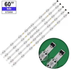  Háttérvilágítás LG 60coll 8LED 6V 5db/csomag