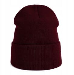 Art of Polo Női Sapka Bordó Felhajtható Beanie Ifjúsági Téli Klasszikus