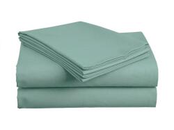  Cearsaf din bumbac 140x240 cm fistic, 100% bumbac