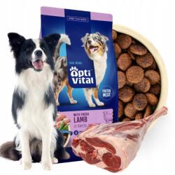 Optivital Száraz Kutyaeledel kutyáknak OptiVital bárány 2, 4 kg