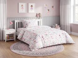  Lenjerie de pat din microfibra pentru copii BALLERINA GARDEN colorat Dimensiune lenjerie de pat: 70 x 90 cm | 140 x 200 cm Lenjerie de pat