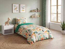  Lenjerie de pat din microfibra pentru copii JUNGLE FRIENDS colorat Dimensiune lenjerie de pat: 70 x 90 cm | 140 x 200 cm Lenjerie de pat