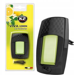 K2 Viva Lemon Autóillatosító Membrános Citrom Illat