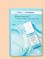 UIQ Mască facială cu polinucleotide Biome Remedy Pore Reset PDRN Calming Mask Sheet - 22 ml * 5 buc Masca de fata
