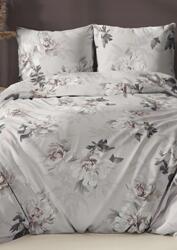 4sleep Pamut szatén ágyneműhuzat 140x200 +70x90 Bazsarózsa virágok bézs 5067 C (4EW0019)