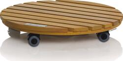 Lechuza Natural Wood round görgős alátét - 40