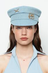 Ruslan Baginskiy női farmer Denim Baker Boy Cap - kék S