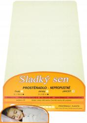 4sleep Vízálló Jersey illesztett lepedő 180x200 2 krém (4NJP016)