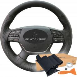 GPworkshop Kormányvédő Huzat Szegély Kivágás Hyundai Genesis 2015-2016-HEZ