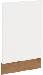 Lempert Niki 30. konyha mosogatógép ajtó ZM 446x570cm fényes fehér/lancelot tölgy
