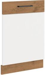 Lempert Niki 30. konyha mosogatógép ajtó ZM 596x713cm fényes fehér/lancelot tölgy