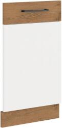 Lempert Niki 30. konyha mosogatógép ajtó ZM 446x713cm fényes fehér/lancelot tölgy