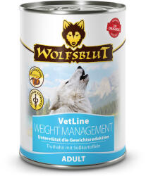 Wolfsblut VetLine Weight Management Pulykahús Konzerv nedves kutyatáp 395 g - lunala-pet