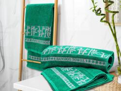  Bamboo 70×140 bambusz fürdőlepedő, zöld, 70% bambusz+30% pamut (TEXTILOMANIE)