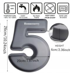  Süteményforma Honnesserry 50. születésnapi torta sütemény gyümölcskocsonya (Honnesserry50)