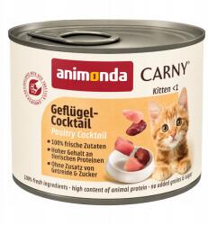 Animonda Carny Kitten 200g Nedves Macskaeledel Koktél Baromfi Marhahús