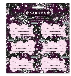Ars Una Sakura cseresznyevirágos etikett - 18 darabos - Ars Una (53835314)