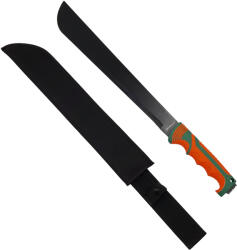 DEPOX Maceta de vanatoare DEPOX®, Latin Pride, 53 cm, otel inoxidabil, neagra, teaca inclusa (1562)