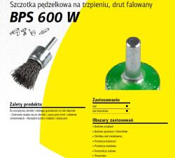 AW-Tools Ecsetkefe 30mm Hullámos Huzal (K358349)