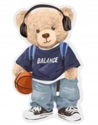 Lecco Nyomtatott termo öntapadós applikátor Lecco 18 cm Bear Forever 06531.001 (06531.001)