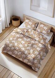 4sleep Pamut ágyneműhuzat Lux 140x200+70x90cm Magnólia bézs (4EX00043)