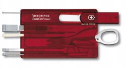 Victorinox Zsebkés Victorinox SwissCard 0.7100. T piros Kártya (7611160013590)
