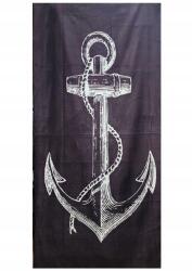4sleep Gyorsan száradó strandtörölköző 70x147cm Anchor (26AN0009)