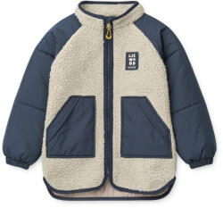 LIEWOOD RUNA kabát Mist / Classic navy - LWD-402 (LWD-402)
