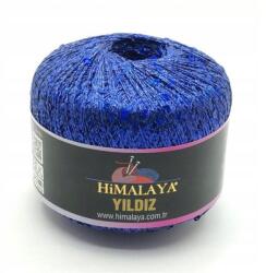 Himalaya Yildiz fémes kordbársony flitterekkel kék 58111