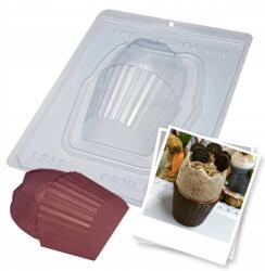  Műanyag öntőforma csokoládé készítéséhez Muffin (6427307635676)