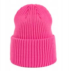 Art of Polo Női Sapka Rózsaszín Felhajtható Lengyel Beanie Bordázott Téli Alkalmi