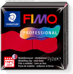 FIMO Professional süthető gyurma - kármin, 57 g