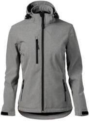 Malfini 521 Performance női softshell kabát sötétszürke melírozott színben (5211213)
