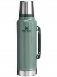 STANLEY Acél termosz Stanley Legendary Classic 1, 4 l hammertone green (10-11347-119)