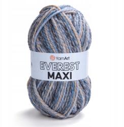 YARNART Fonal YarnArt Everest Maxi 200g/134m nagy kapa melange gyapjú 8023 (EVEREST MAXI 8023)
