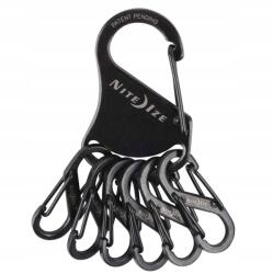 Nite Ize Kulcstartó karabiner Nite Ize S-Biner KayRack Steel (KRS-03-01)