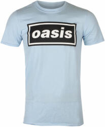 NNM tricou bărbați Oasis - Decca Logo Sky Blue - RTOASTSSBDEC