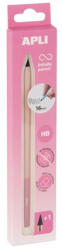 APLI Töltőceruza, HB, hatszögletű, csereheggyel, APLI "Infinite", pink (19935) - iroszer24