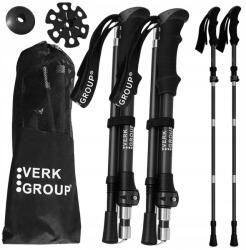 VERK GROUP Sétáló Botok Nordic Walking Trekking Összecsukható Huzat Szett (14707_CZ)