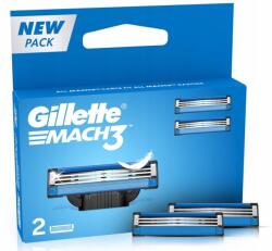 Gillette Utántöltő MACH3 2 Db Eredeti Borotvapengék (4987176300478)