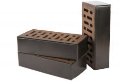 Lode KRYPTON - caramida klinker cu goluri, negru, 250x120x65 mm (LOD-11.861100L)