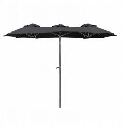 Linder Exclusiv Kerti napernyő 300x150x220 cm Sötétszürke (MC2076)