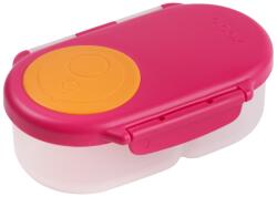 Bbox Caserola compartimentata Snackbox pentru +4 luni Roz/Portocaliu, Bbox