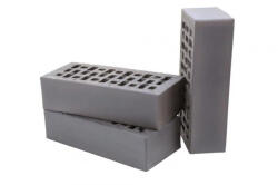 Lode TYBET SHADED - caramida klinker perforata, gri, 250x120x65 mm (LOD-11.511100L)